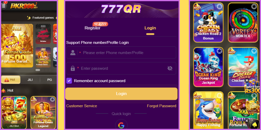 777QR GAME