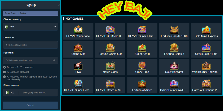 HEYBAJI Game